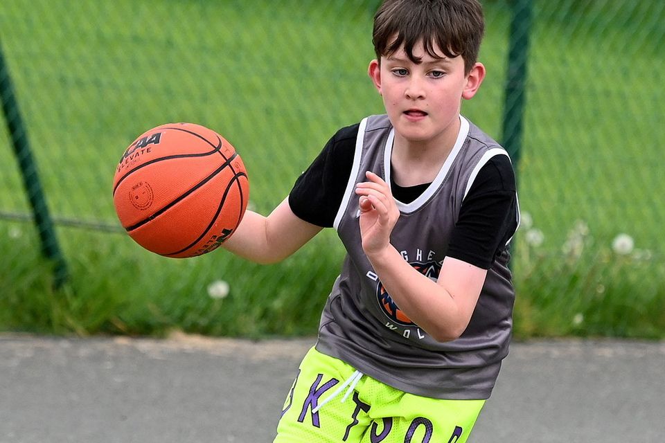 Derry Murphy taking part in the Drogheda Wolves end-of-season tournament. Photo: Colin Bell Photography
