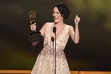 thumbnail: A jubilant Phoebe Waller-Bridge holds an Emmy (Phil McCarten/Invision for the Television Academy/AP Images)