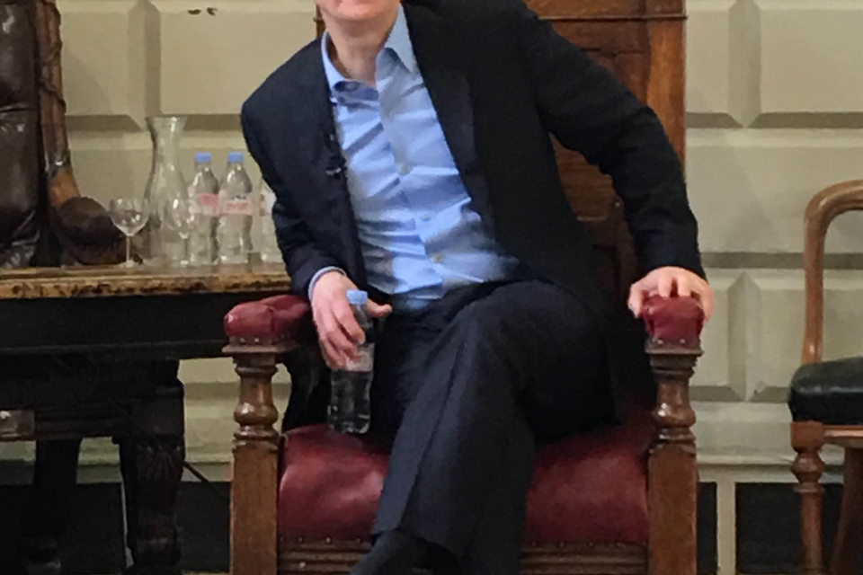 Apple's Tim Cook in Trinity College