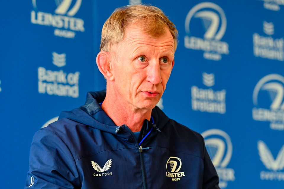  Leinster head coach Leo Cullen