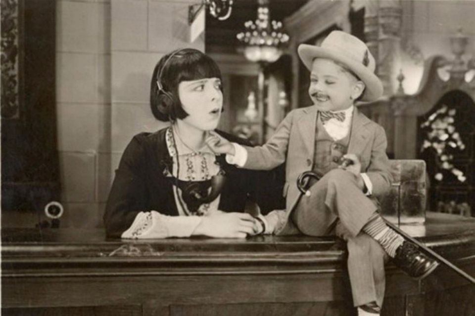 Mickey Rooney and Colleen Moore in Orchids and Ermine