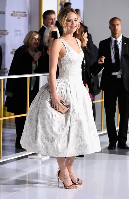 Her Dior prom dress for the LA premiere