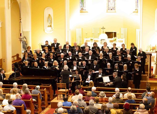 New Ross Singers perform challenging Rossini piece to packed audience