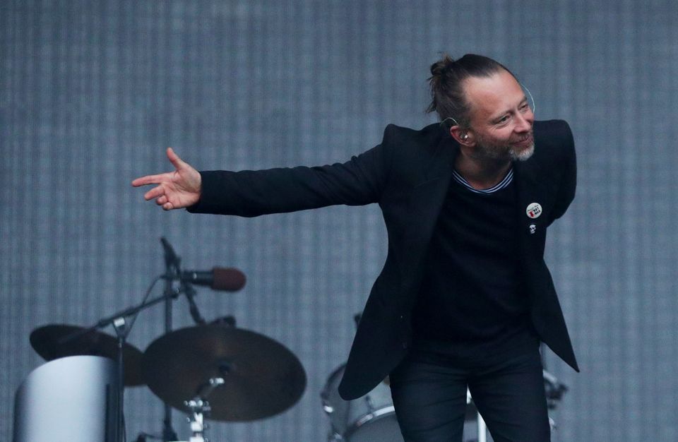 Thom Yorke of Radiohead (Yui Mok/PA)