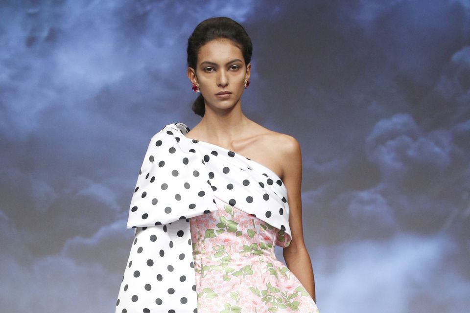 Richard Quinn polka dot/floral dress, €3,725