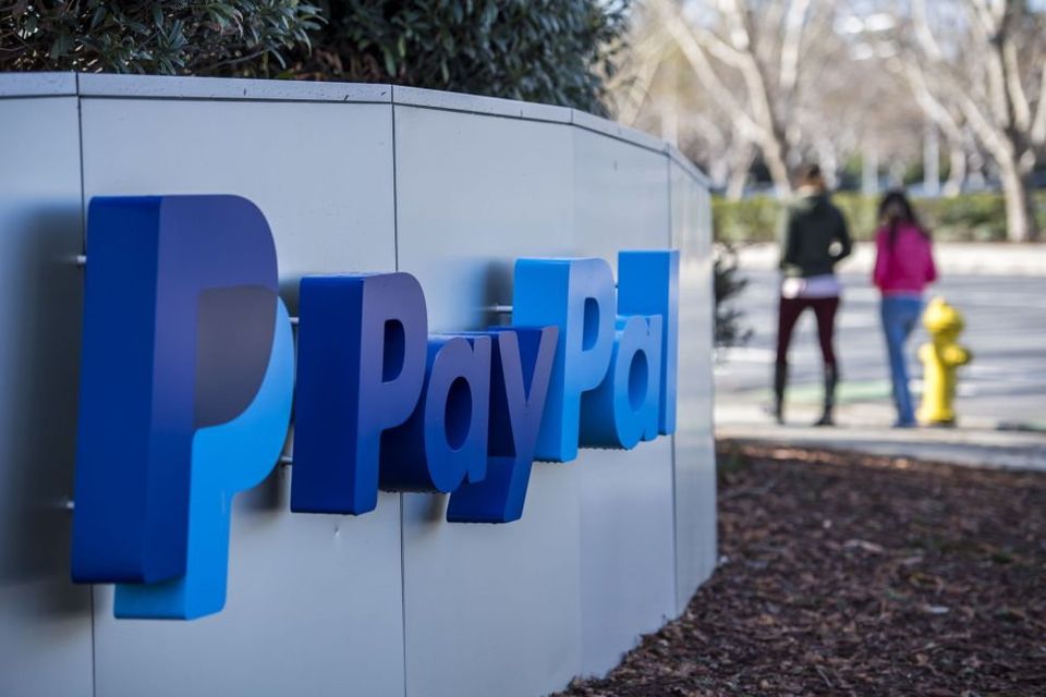 PayPal. Photo: Bloomberg