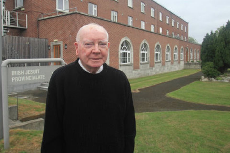 Fr James Kelly - who worked with Pope Francis in Argentina in the 1980s - at the Jesuit Centre in Millmount, Dublin