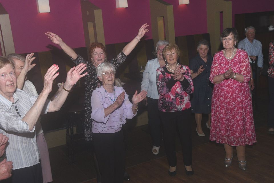 Millstreet Active Retirement members enjoying the annual Bealtaine Dance.  Picture John Tarrant