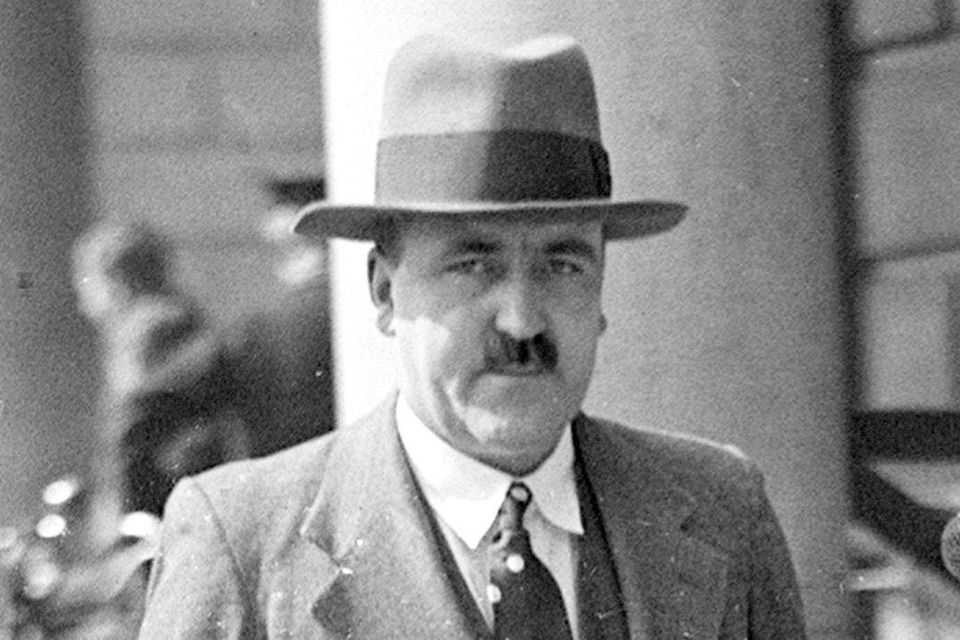 Former defence minister Frank Aiken