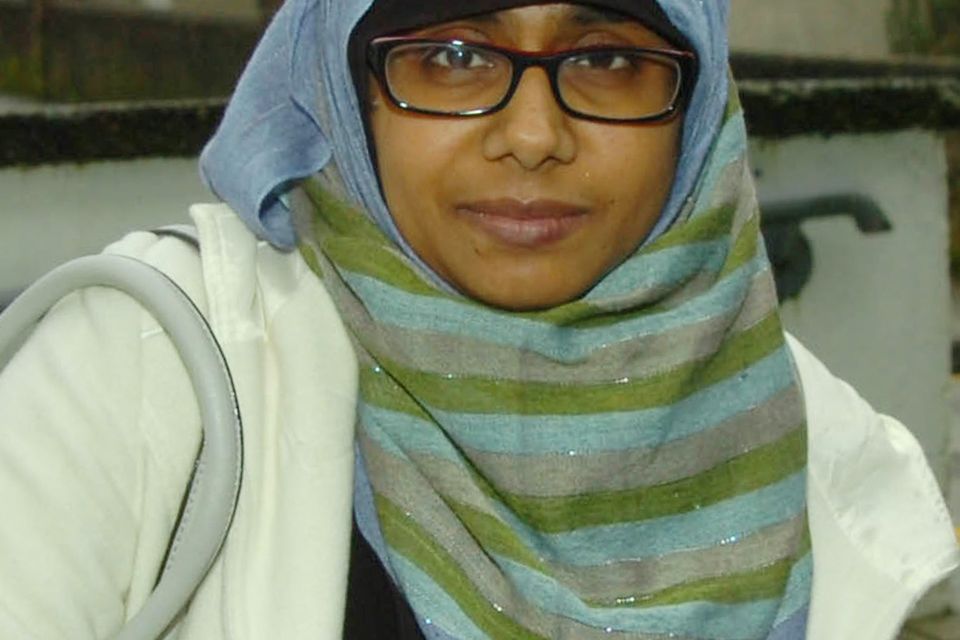 The HSE has been ordered to pay just over €1m in damages to Nilofar Ikram (36), from Limerick a physiotherapist who slipped and fell on icy steps outside a Dublin community Hospital in January 2010.  Picture Press 22