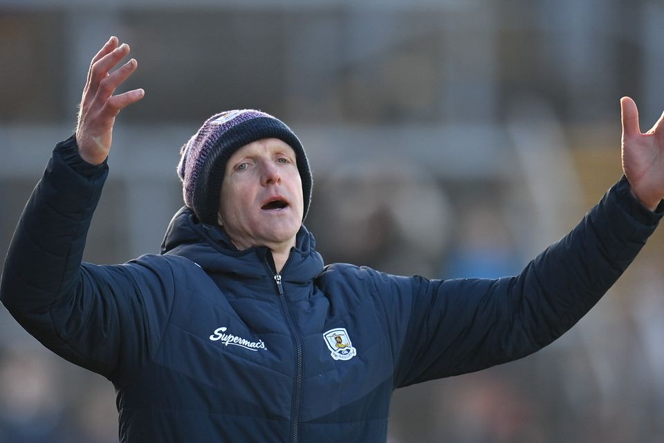Galway manager Henry Shefflin reacts during the loss to Limerick. Photo by Seb Daly/Sportsfile