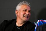 thumbnail: Roberto Baggio smiles during a press conference in Florence, Italy earlier this month. Photo: Claudio Villa/Getty Images