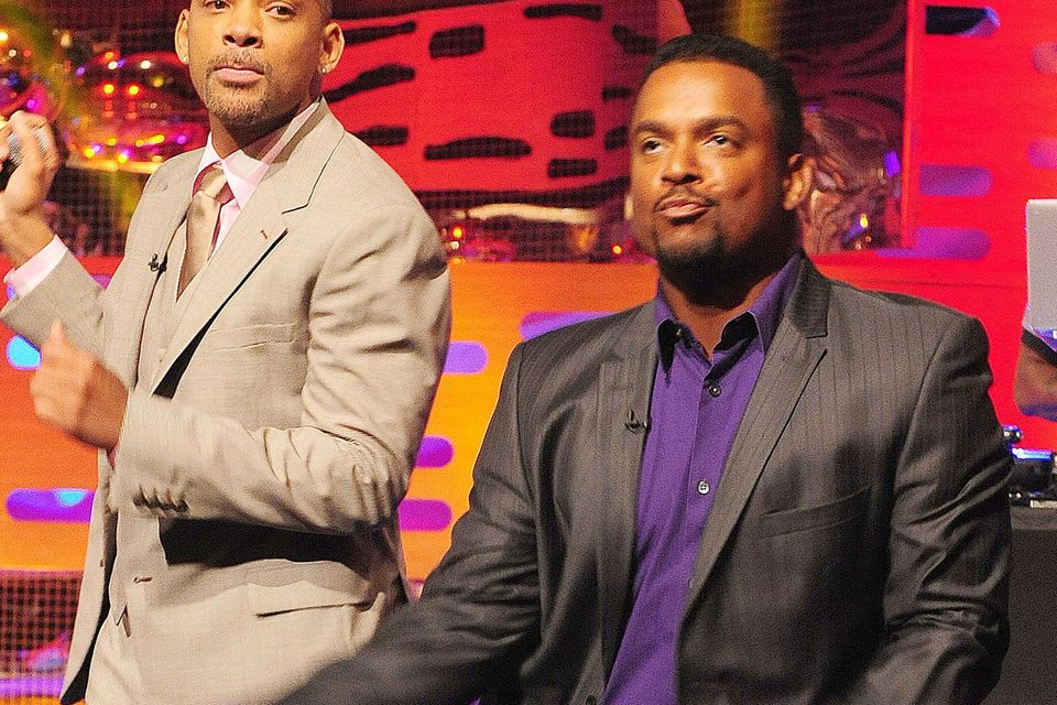 File photo of Fresh Prince Of Bel-Air star Alfonso Ribeiro (right) (Ian West/PA)