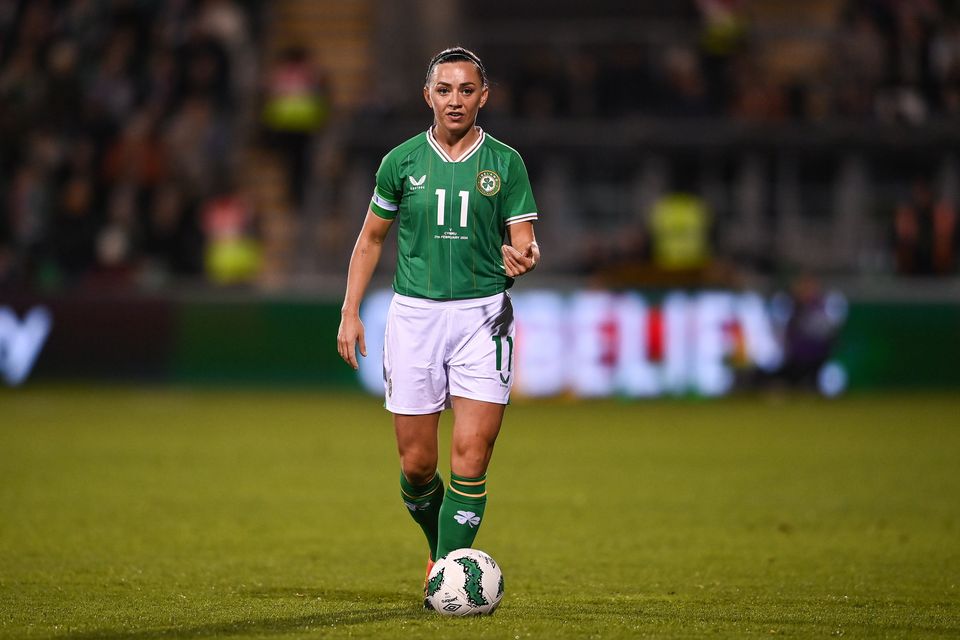 Ireland captain Katie McCabe.