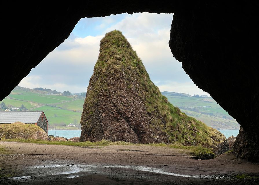 The Cushendun Caves. Photo: Pól Ó Conghaile