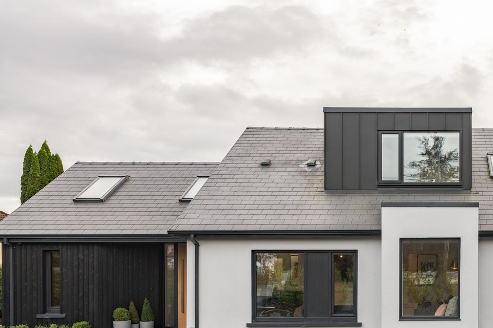 The reimagined bungalow in Co Offaly. Photo: RTÉ