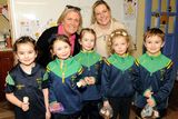 thumbnail: Cora Keane and Aimee Kane pictured wth Chloe Mulvanney Cushe, Sophia Carton, Robyn Moore, Caoimhe Bowe and Josephe Mulvanney Cushe at the Bake Sale in Ballyduff National School on Friday. Pic: Jim Campbell