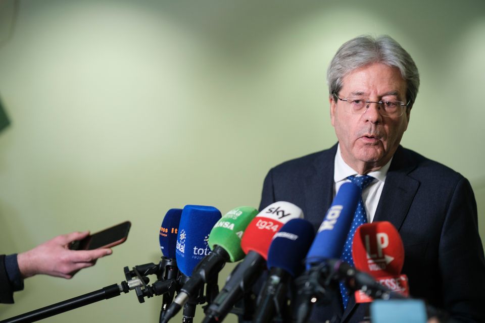EU economy commissioner Paolo Gentiloni believes rising wages will eat into corporate profit margins from next year. Photo: Thierry Monasse/Getty Images