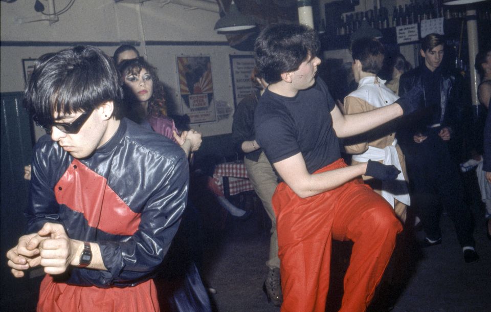 Dancing at the Blitz club night. Photo: Terry Smith Archive 