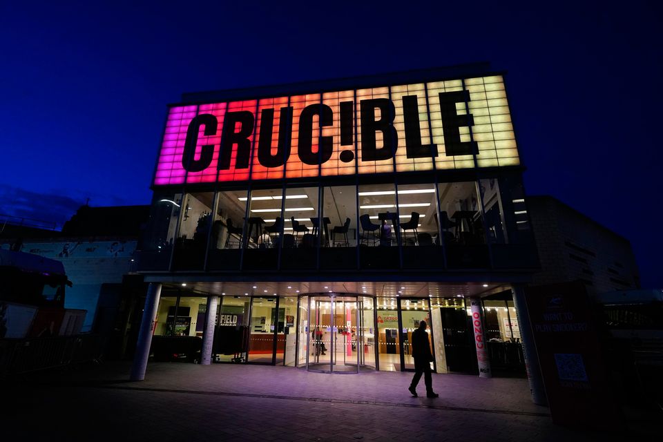 The World Snooker Championship is held in the Crucible every year.