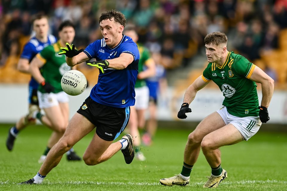 Kerry's David Clifford in action against Meath's Seán Rafferty in Tullamore. Photo: Tom Beary/Sportsfile