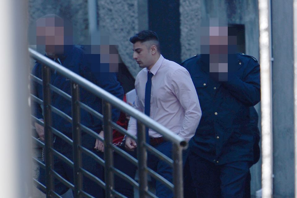 George Richard Asimionesei pleaded guilty to dangerous driving and endangerment after dragging a garda around 40 metres along the road after resisting having his car seized.