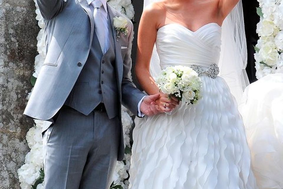 At her 2011 wedding, Pippa wore a Monique Lhuillier wedding gown.