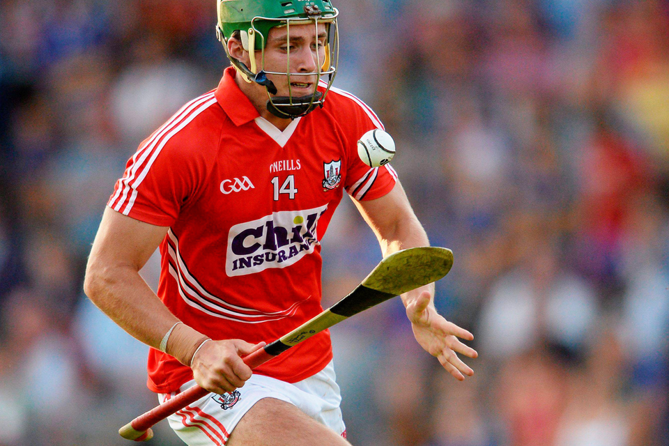 Jamie Hall in action for Cork