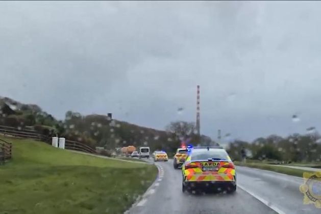 Fleet of tankers leave Whitegate after major garda operation; Public urged to 'only buy fuel they need'