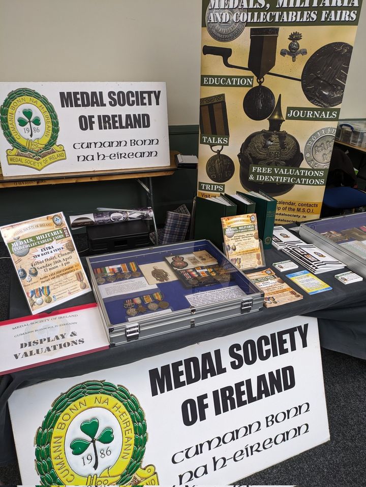 Medal Society of Ireland to host 40th anniversary in Wexford