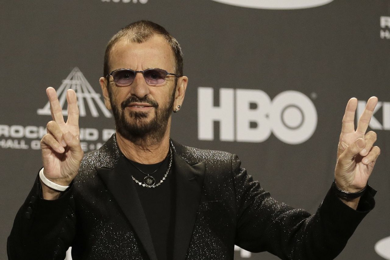 Ringo's Starr Turn At Hall Of Fame 