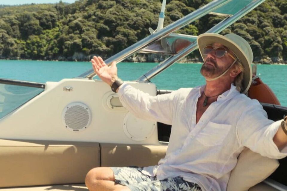Noel Edmonds basks in the splendour of New Zealand, where he’s set up an entertainment and events venue in a remote town. Photo: ITV/Shutterstock