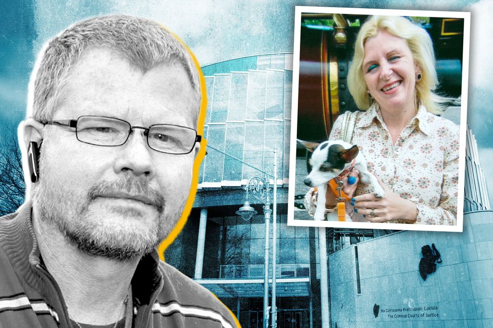 Richard Satchwell is accused of the murder of his wife Tina (inset)