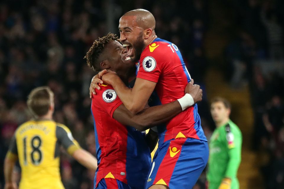 Zaha should be playing in the Champions League' - Crystal Palace winger  could star for the 'very best in the world', says Townsend