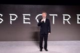 thumbnail: Director Sam Mendes at the revealing of the new James Bond film at pinewood Studio in Buckinghamshire.
