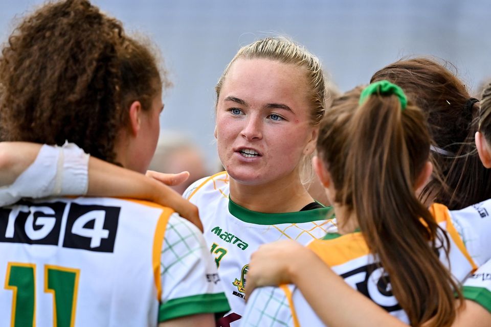 The return of Vikki Wall (pictured) and Emma Duggan were the only positives as reigning champions Meath suffered a fourth loss in the Lidl NFL Division 1 at a wet Ballinlough last Sunday. Picture: Sportsfile