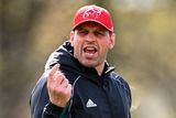 thumbnail: Munster's defence coach Denis Leamy during a squad training at University of Limerick. Photo: Piaras Ó Mídheach/Sportsfile