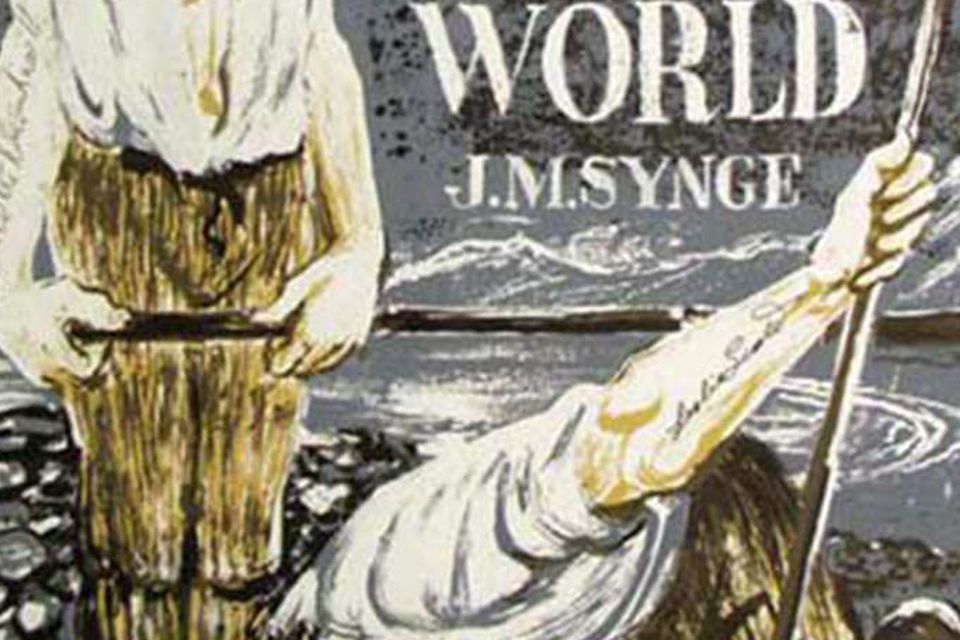 A poster for an early production of JM Synge's 'The Playboy Of The Western World'