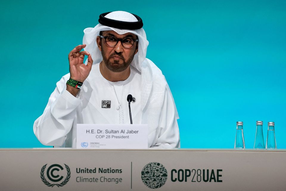 COP28 president Sultan Ahmed Al-Jaber. Photo: Reuters