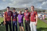 thumbnail: The All-Ireland winners from Ferrycarrig Rowing Club.