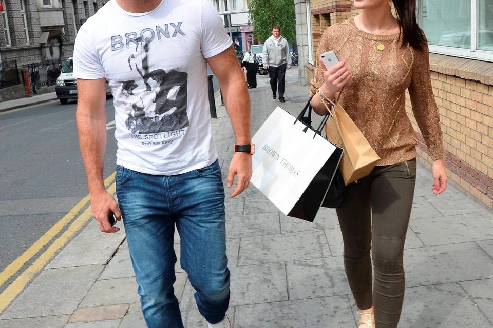 Rob Kearney and Susie Amy in 2011