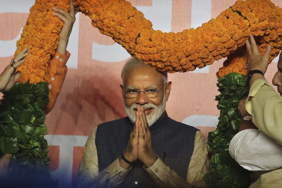 Indian prime minister Narendra Modi (Manish Swarup/AP)