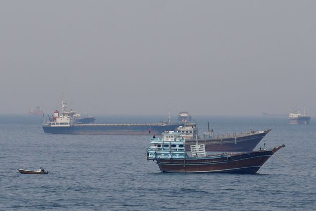 Iranian troops storm cargo ship as Strait of Hormuz remains closed