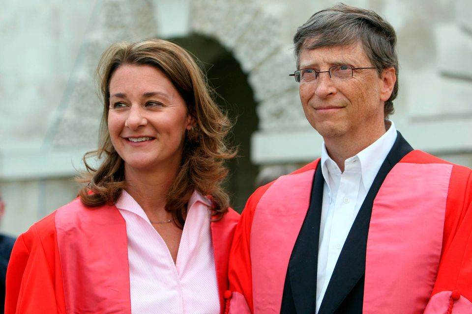 Melinda and Bill Gates met in 1987, when he was already a billionaire, and married in 1994. Photo: Chris Radburn/PA Wire