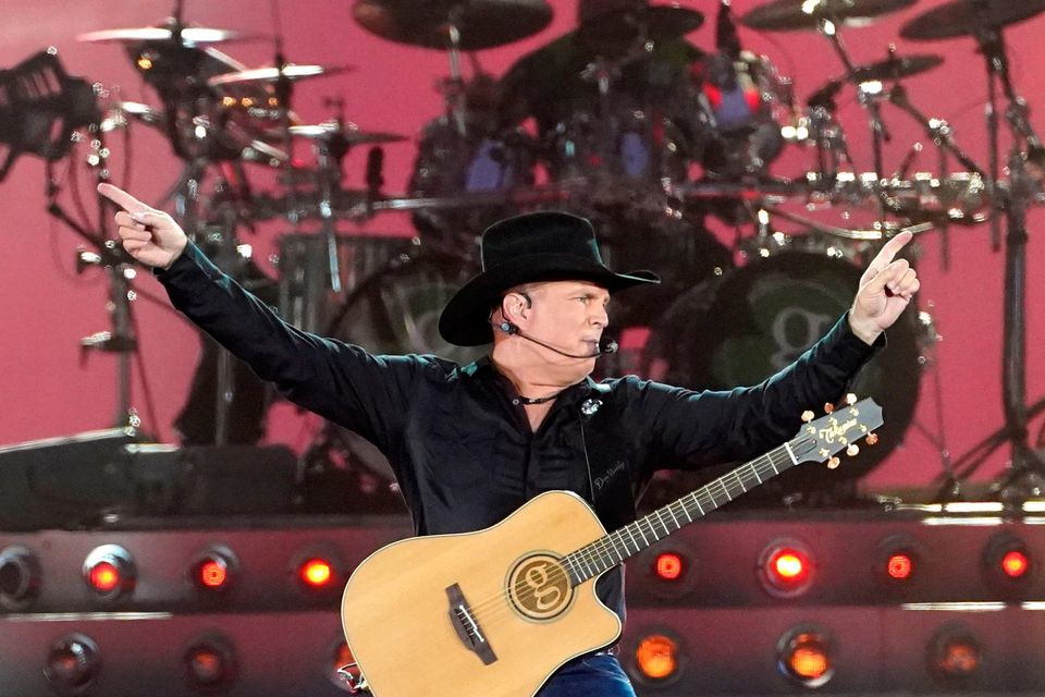 Garth Brooks on stage at Dublin's Croke Park in September 2022. Photo: Getty Images
