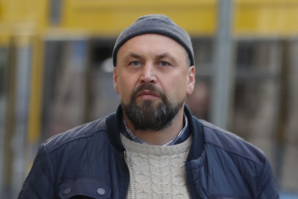 Vladimirs Korolovs pictured outside the Four Courts following a Circuit Civil Court action
Pic: Collins Courts