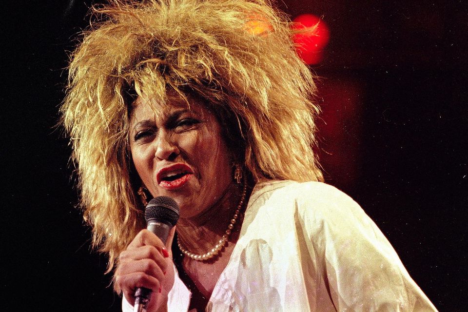 Tina Turner was famous for her passionate onstage performances