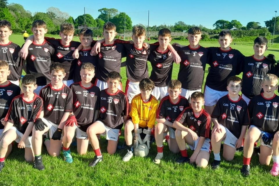 The Rathmore team that competed in the Kerry Feile Peil na nÓg finals