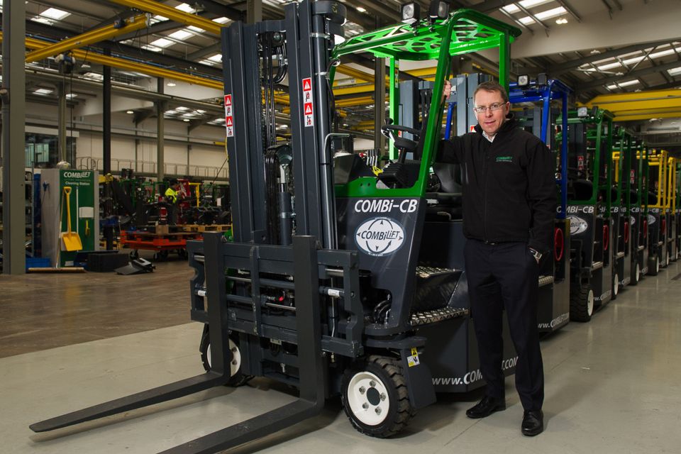 Martin McVicar, founder of Combilift. Photo: Rory Geary