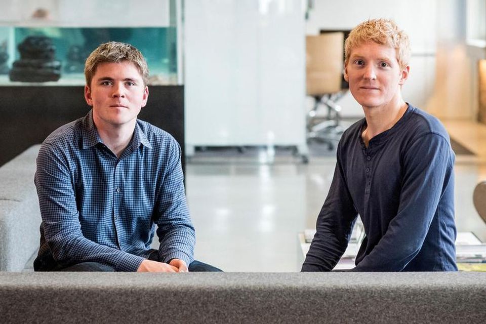 Stripe founders John and Patrick Collison move into top 250 billionaires on  Forbes list with assets worth $9.5bn each